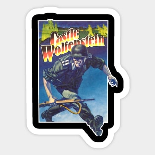 Retro Castle game Sticker